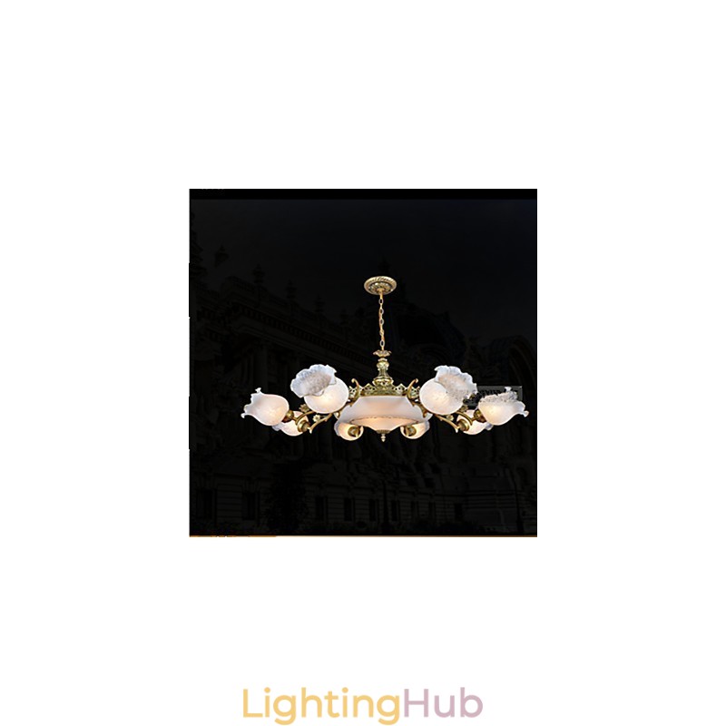 Chandelier Traditional Classic Vintage Retro Metal