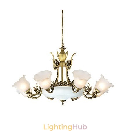 Traditional Classic Painting Feature for Mini Style Metal Chandelier