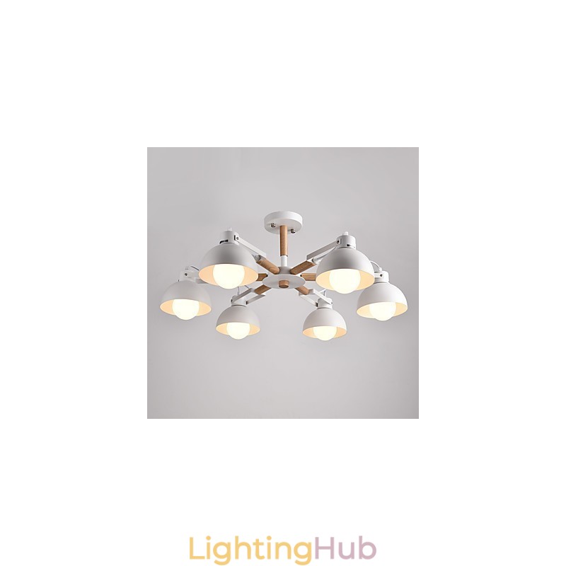 Traditional Classic Rustic Lodge Vintage Retro Painting Feature for Mini Style Metal Chandelier