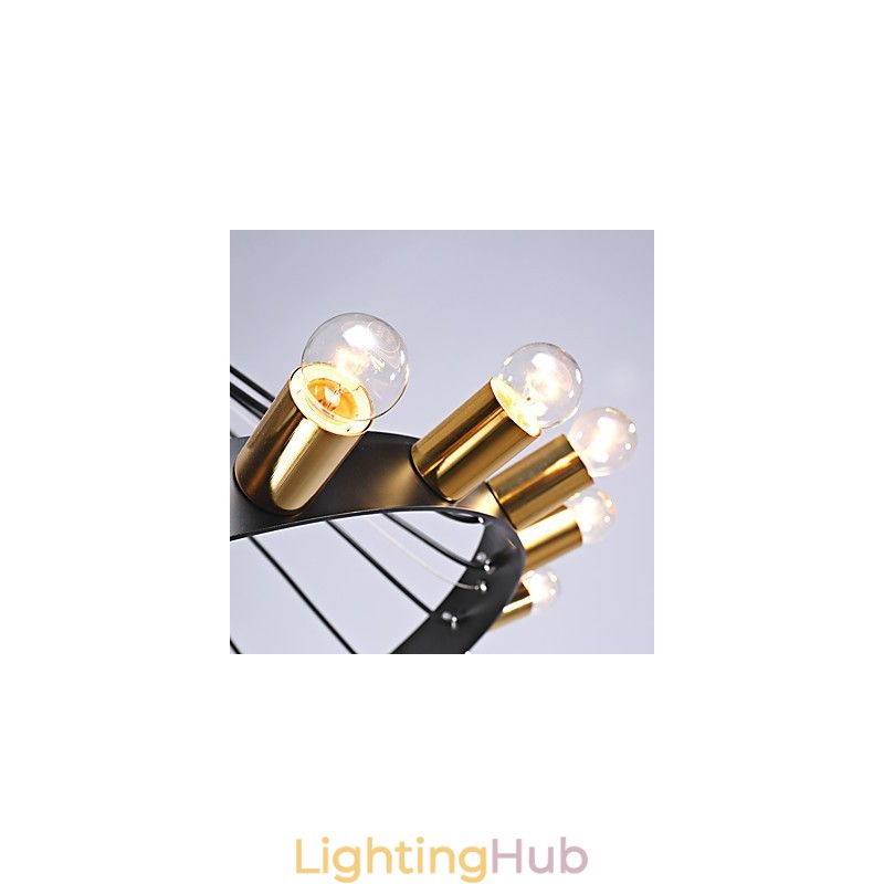 Nordic Creative Chandelier Retro Industria Penthouse