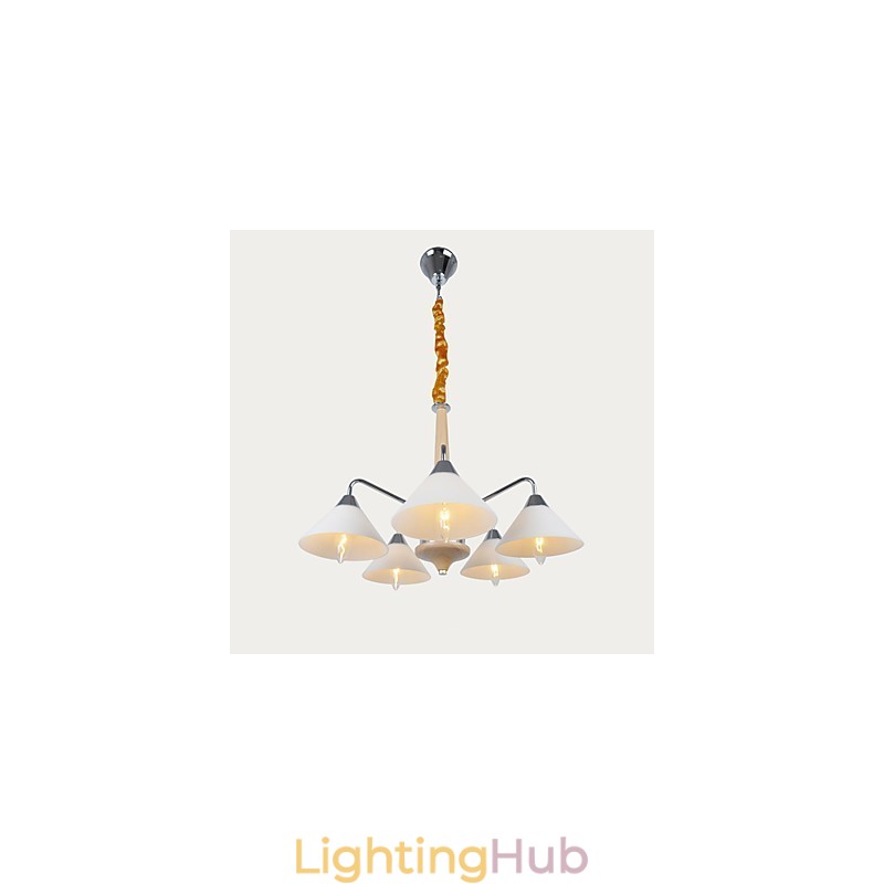 5 Light Modern Contemporary Chandelier for