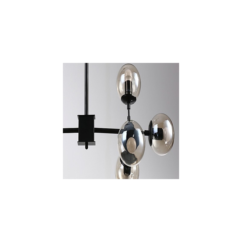 Traditional Classic Retro Painting Feature for Mini Style Metal Chandelier