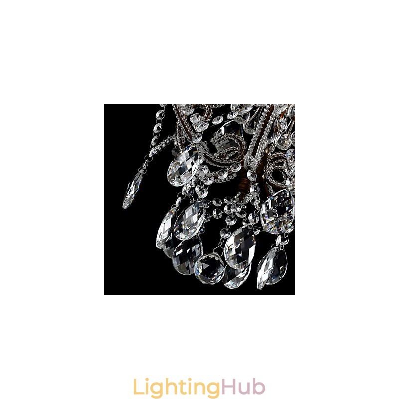 Modern Chandelier Design Vintage Chandelier Loft Crystal Light Fixture Lustre Hanging Lamp