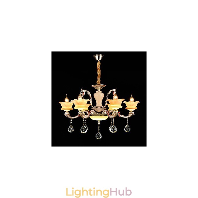 Modern Contemporary Traditional Classic Zinc Alloy Feature for Crystal Mini Style Metal Pendant Light