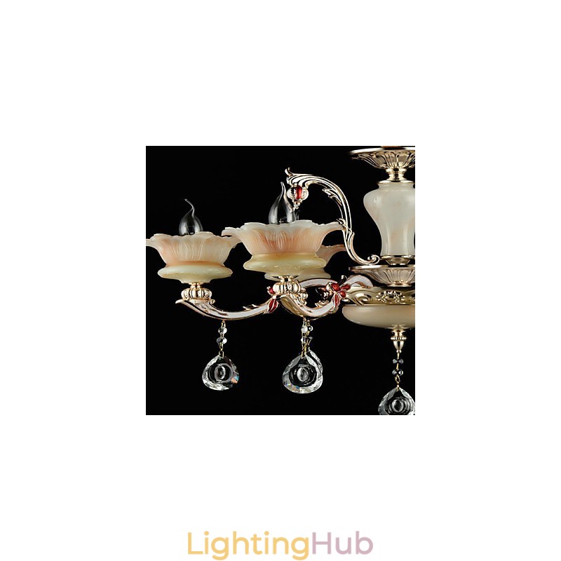 Modern Contemporary Traditional Classic Zinc Alloy Feature for Crystal Mini Style Metal Pendant Light