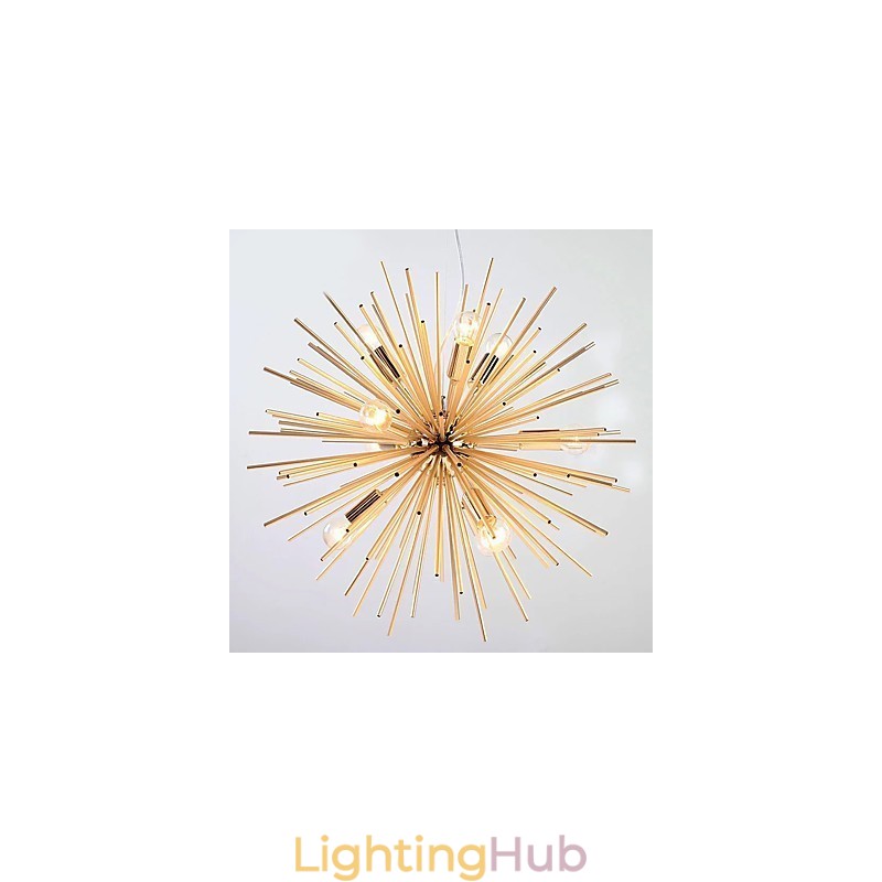 Retro Imitation Copper Creative line 10 Lights