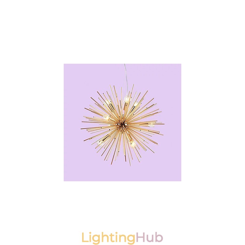 Retro Imitation Copper Creative line 10 Lights