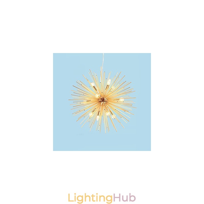 Retro Imitation Copper Creative line 10 Lights