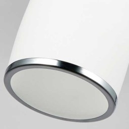 1 Light Modern Contemporary Integrated Metal Pendant Light