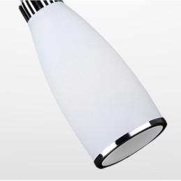 1 Light Modern Contemporary Integrated Metal Pendant Light