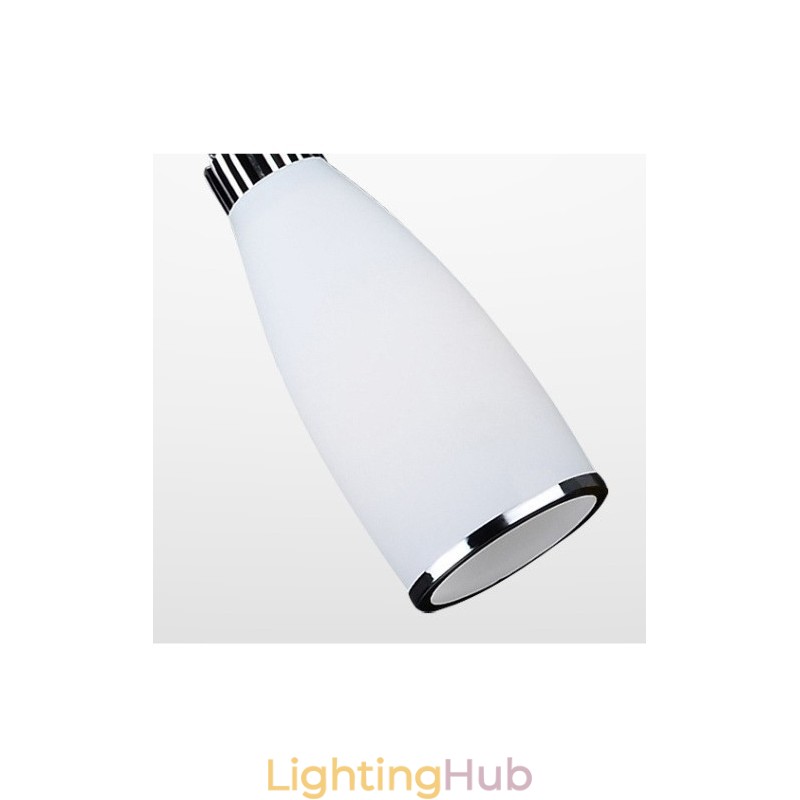 1 Light Modern Contemporary Integrated Metal Pendant Light