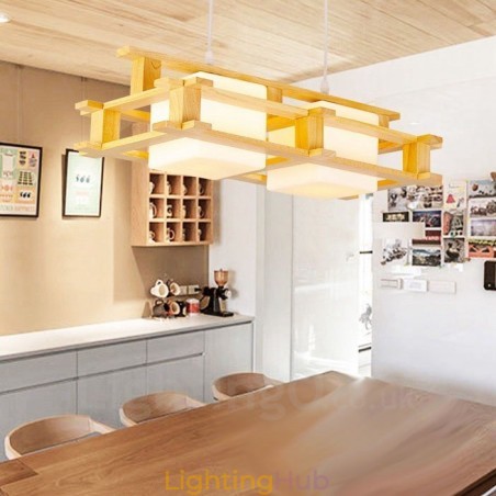 2 Light Wood Modern Contemporary Nordic style Pendant Light with Glass Shade 2 Light Wood Modern Contemporary Nordic style Pendant Light with Glass Shade