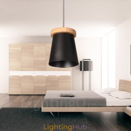 1 Light Wood Modern Contemporary Nordic style Pendant Light with Iron Shade 1 Light Wood Modern Contemporary Nordic style Pendant Light with Iron Shade