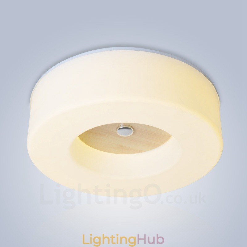 Modern Contemporary Nordic style Flush Mount Ceiling Lights with Acrylic Shade