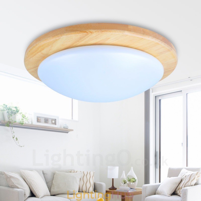 Modern Contemporary Flush Mount Ceiling Lights with Acrylic Shade