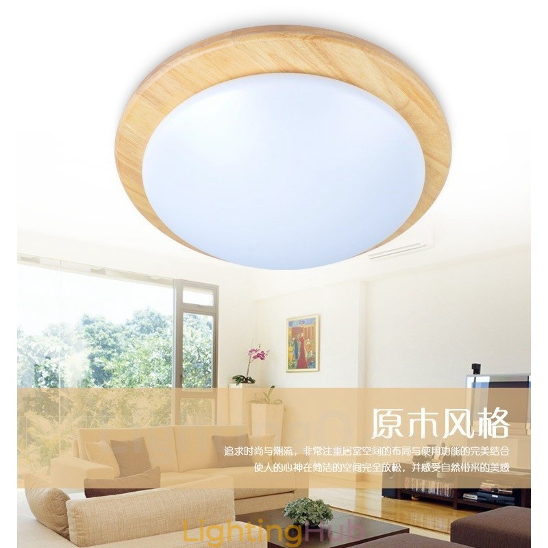 Modern Contemporary Flush Mount Ceiling Lights with Acrylic Shade