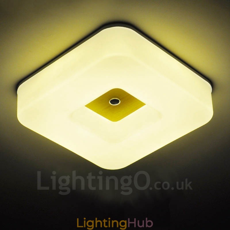 Modern Contemporary Nordic style Flush Mount Ceiling Lights with Acrylic Shade