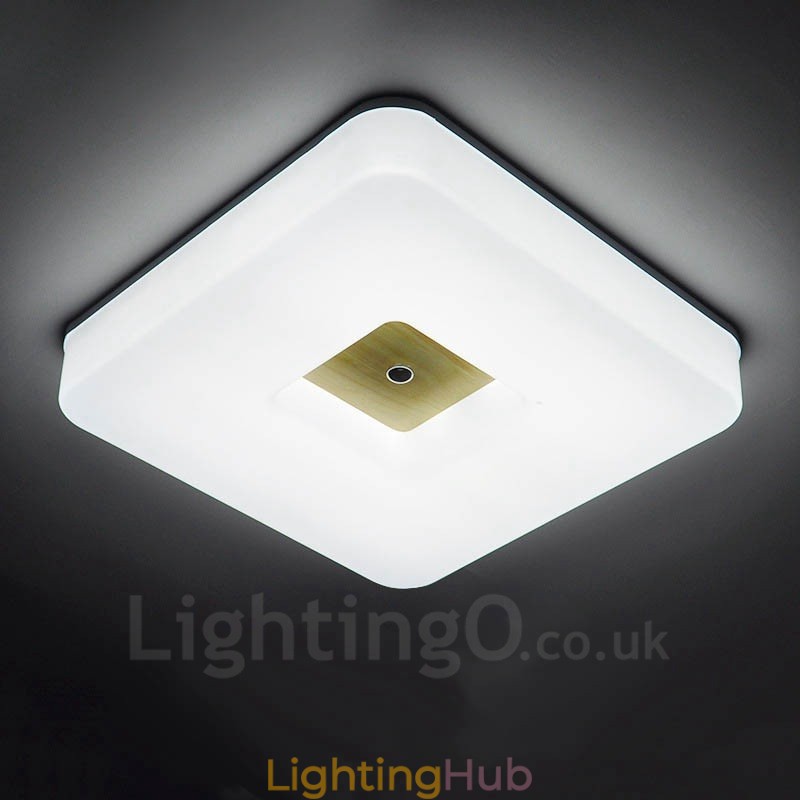 Modern Contemporary Nordic style Flush Mount Ceiling Lights with Acrylic Shade