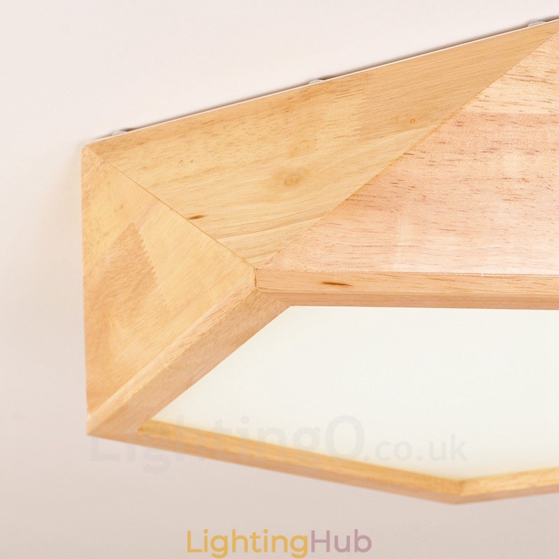 Modern Contemporary Nordic style Flush Mount Ceiling Lights with Acrylic Shade