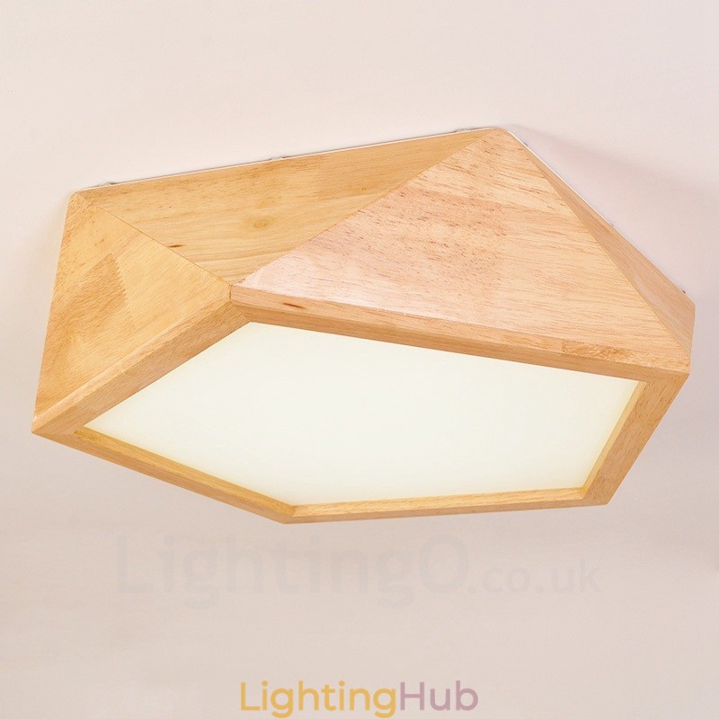 Modern Contemporary Nordic style Flush Mount Ceiling Lights with Acrylic Shade