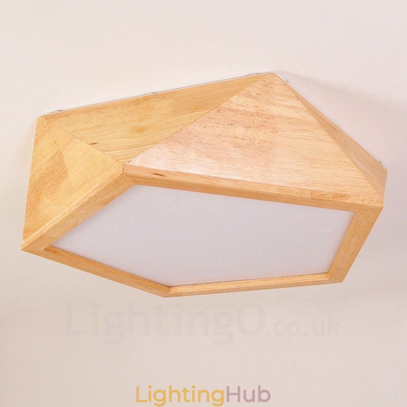 Modern Contemporary Nordic style Flush Mount Ceiling Lights with Acrylic Shade