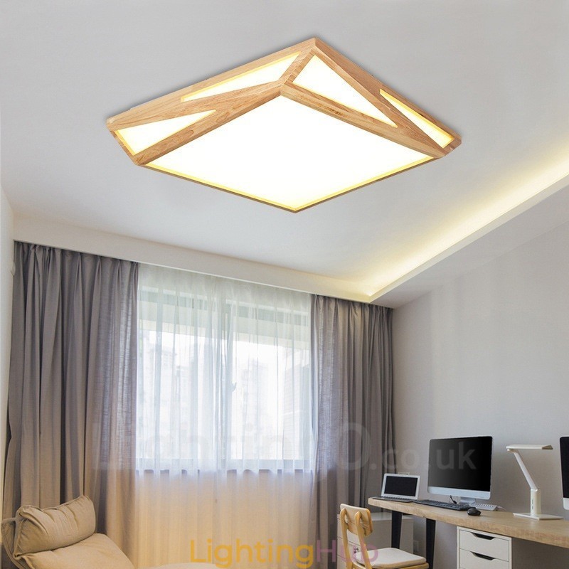 Modern Contemporary Nordic style Flush Mount Ceiling Lights with Acrylic Shade