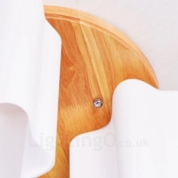 3 Light Modern Contemporary Flush Mount Ceiling Lights with Glass Shade