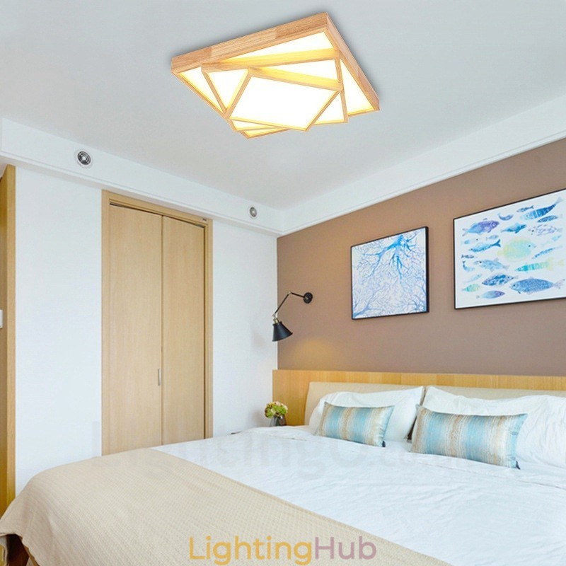 Modern Contemporary Nordic style Flush Mount Ceiling Lights with Acrylic Shade