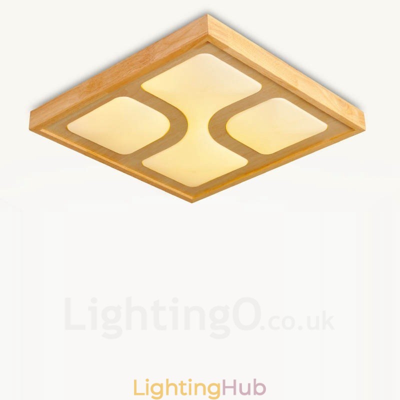 Modern Contemporary Flush Mount Ceiling Lights with Acrylic Shade