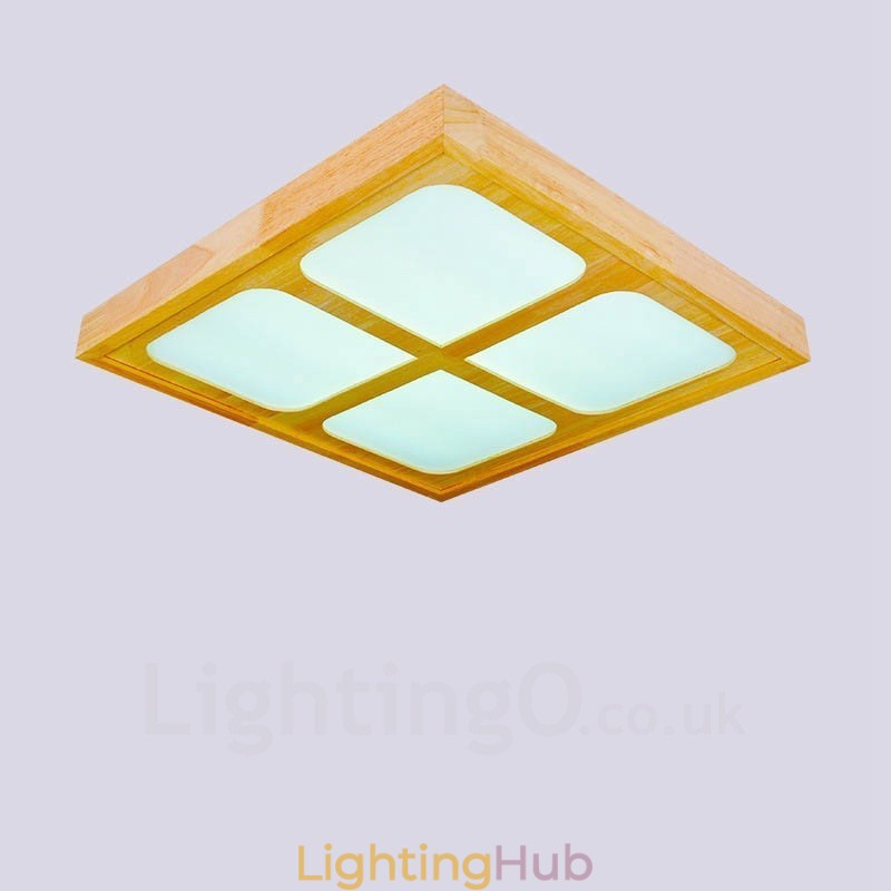 Modern Contemporary Flush Mount Ceiling Lights with Acrylic Shade