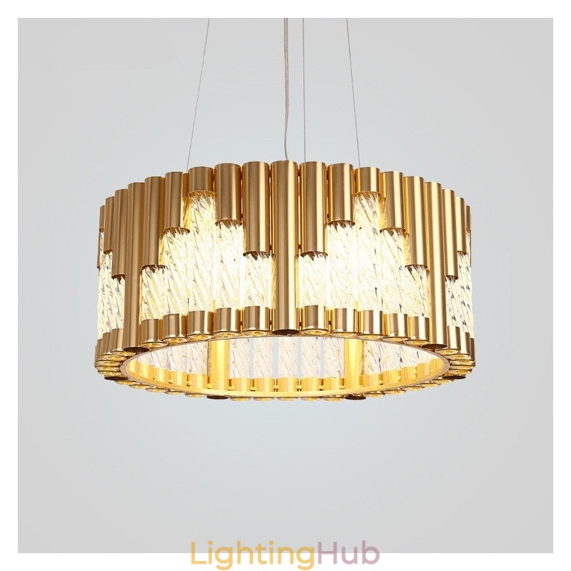 Modern Contemporary Ceiling Lights Copper Plating Pendant Light