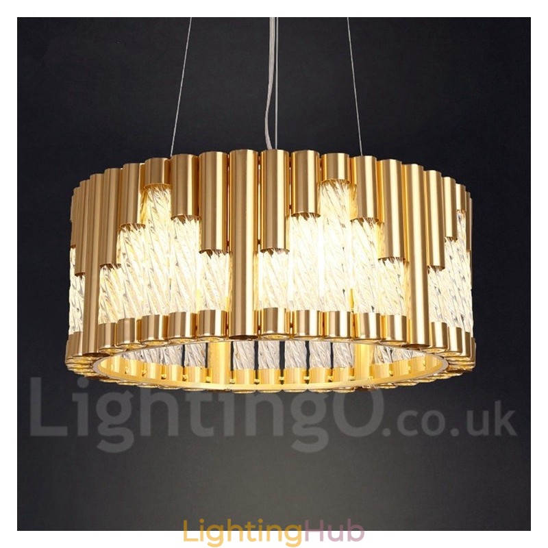 Modern Contemporary Ceiling Lights Copper Plating Pendant Light