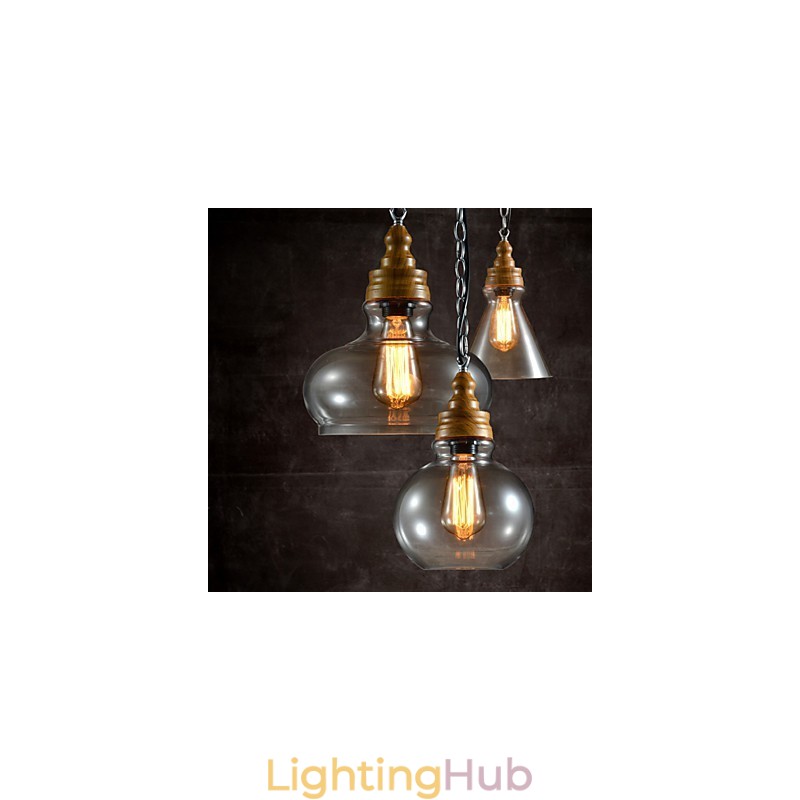 3 Light Modern Contemporary Mini Style Metal Chandelier Pendant Light