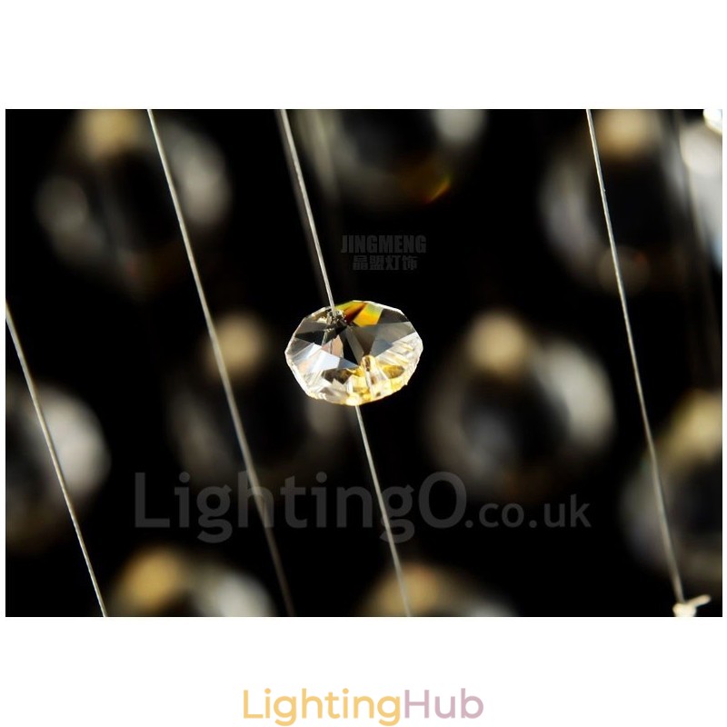 Modern Crystal Ceiling Pendant Light Indoor Chandelier Lighting Lamps Fixtures