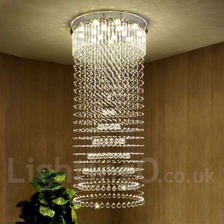 Modern Crystal Ceiling Pendant Light Indoor Chandelier Lighting Lamps Fixtures Modern Crystal Ceiling Pendant Light Indoor Chandelier Lighting Lamps Fixtures