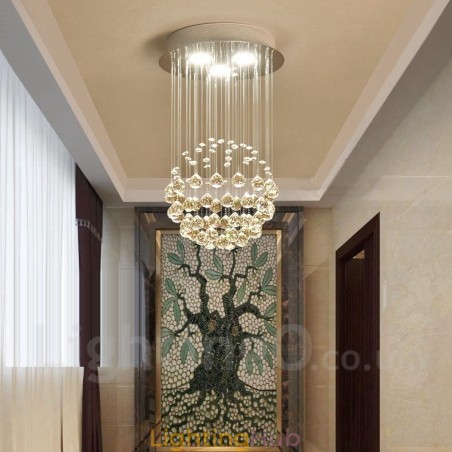 3 Light Modern Crystal Ceiling Pendant Light Indoor Chandelier Lighting Lamps Fixtures 3 Light Modern Crystal Ceiling Pendant Light Indoor Chandelier Lighting Lamps Fixtures