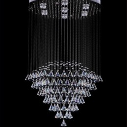 7 Lights Modern Crystal Ceiling Pendant Light Indoor Chandelier Lighting Lamps Fixtures
