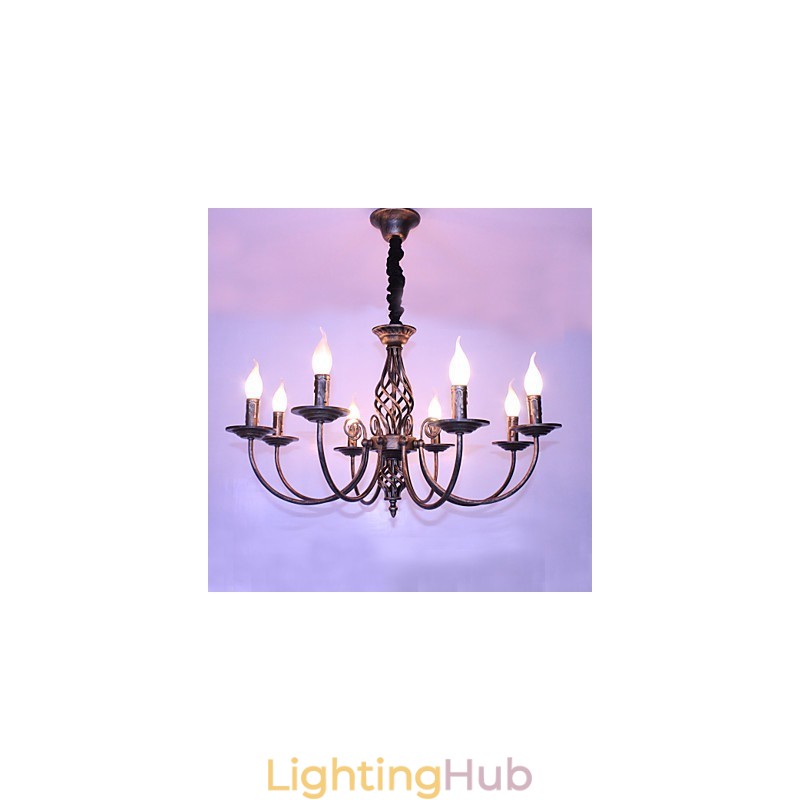 Retro Designers Candle Style Others Metal Chandelier