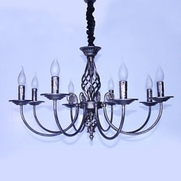 Retro Designers Candle Style Others Metal Chandelier