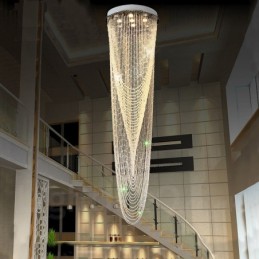 9 Lights Modern Crystal Ceiling Pendant Light Indoor Chandelier Lighting Lamps Fixtures