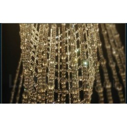9 Lights Modern Crystal Ceiling Pendant Light Indoor Chandelier Lighting Lamps Fixtures