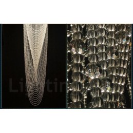 9 Lights Modern Crystal Ceiling Pendant Light Indoor Chandelier Lighting Lamps Fixtures