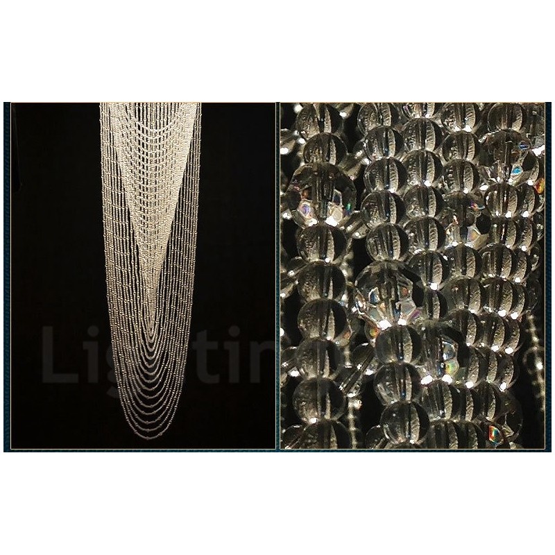9 Lights Modern Crystal Ceiling Pendant Light Indoor Chandelier Lighting Lamps Fixtures