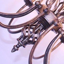 Retro Designers Candle Style Others Metal Chandelier