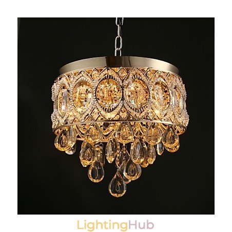 Gold Romantic Champagne Crystal Chandelier Gold Romantic Champagne Crystal Chandelier