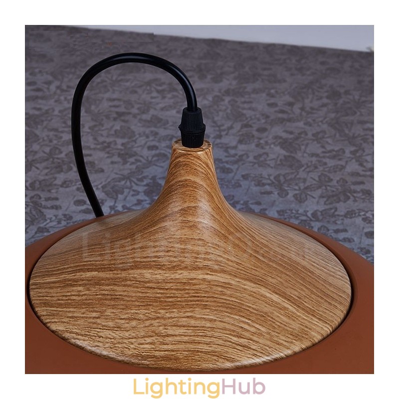 1 Light Modern Contemporary Pendant Light Pendant Lamp with White Red Blue Shade