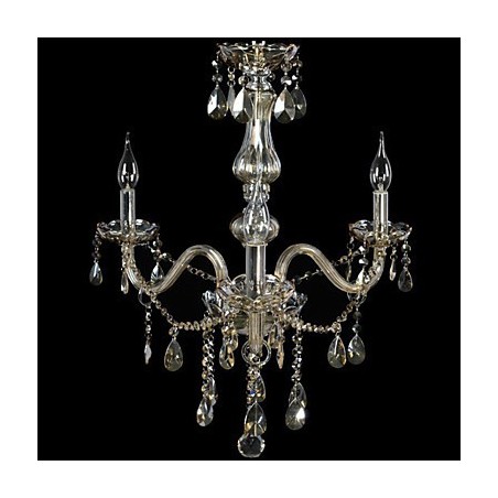 3 Lights Luxury Crystal Chandelier Cognac Color K9 Crystal Chandelier 3 Lights Luxury Crystal Chandelier Cognac Color K9 Crystal Chandelier