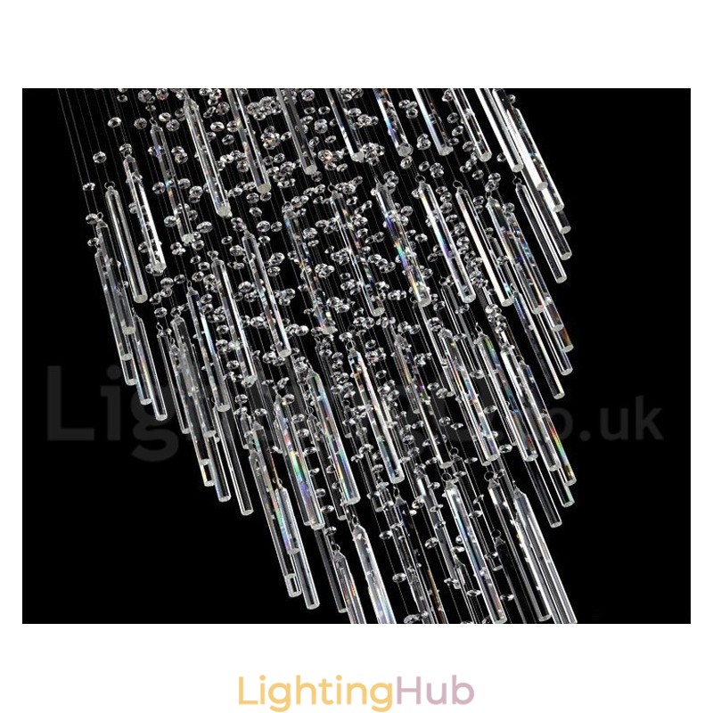 5 Lights Modern K9 Crystal Ceiling Pendant Light Indoor Chandelier Lighting Lamps Fixtures