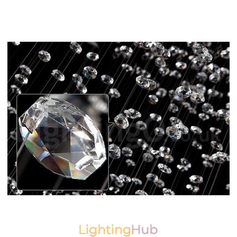 5 Lights Modern K9 Crystal Ceiling Pendant Light Indoor Chandelier Lighting Lamps Fixtures