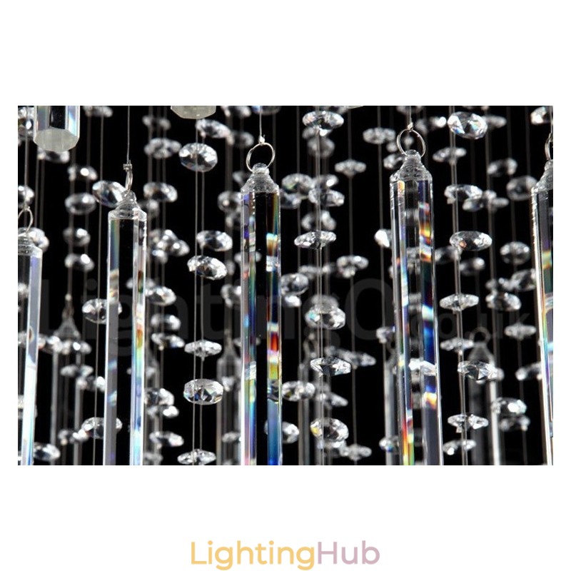 5 Lights Modern K9 Crystal Ceiling Pendant Light Indoor Chandelier Lighting Lamps Fixtures